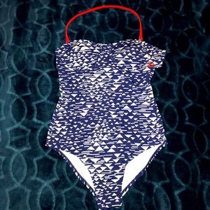 Billabong Geo Pattern Underwire One Piece Small